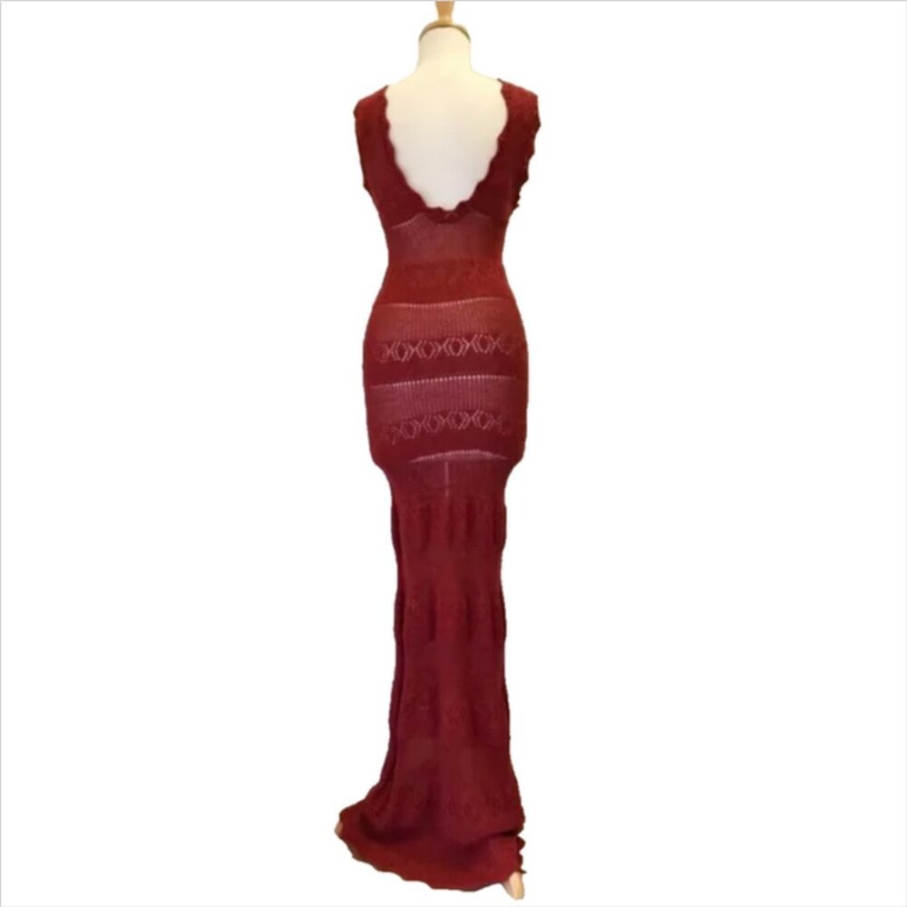 Free People Archival Gialos Crochet Maxi Dress - Picture 6 of 12